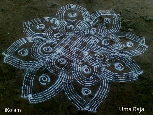 Rangoli: roller kolam