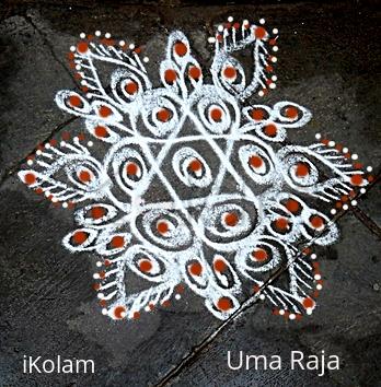 Rangoli: monday tension