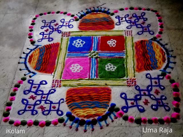 Rangoli: kumil kolam