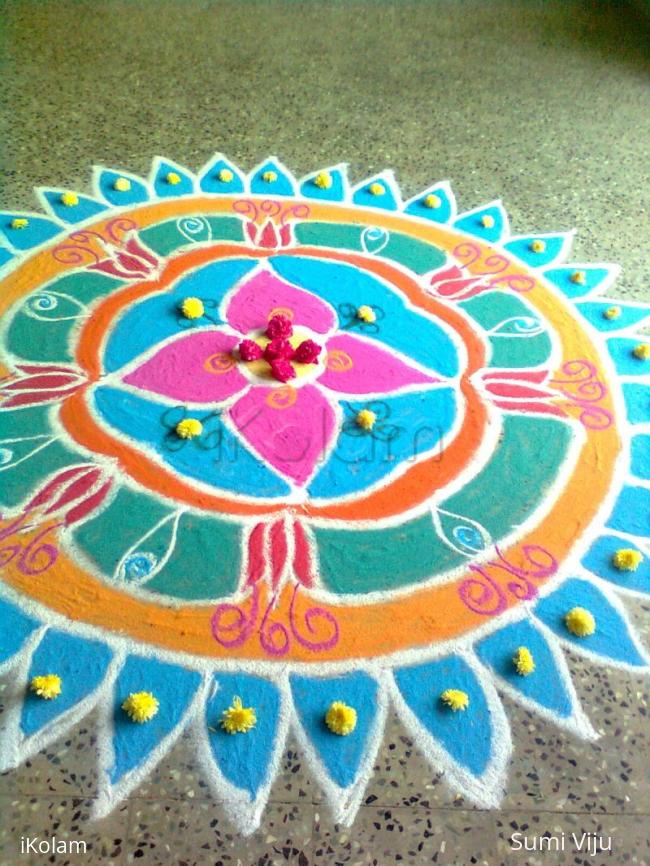 Rangoli: varshapirappu kolam