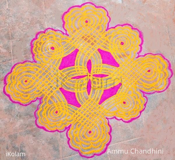 Rangoli: LINE KOLAM