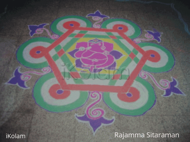 Rangoli: Jai Ganesh!