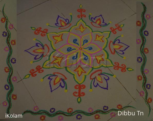 Rangoli: Colorful Podikolam