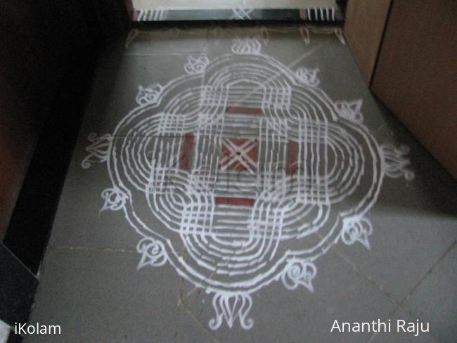 Rangoli: Navarathri Makolam