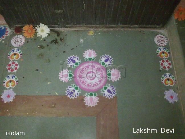 Rangoli: Stencil rangoli