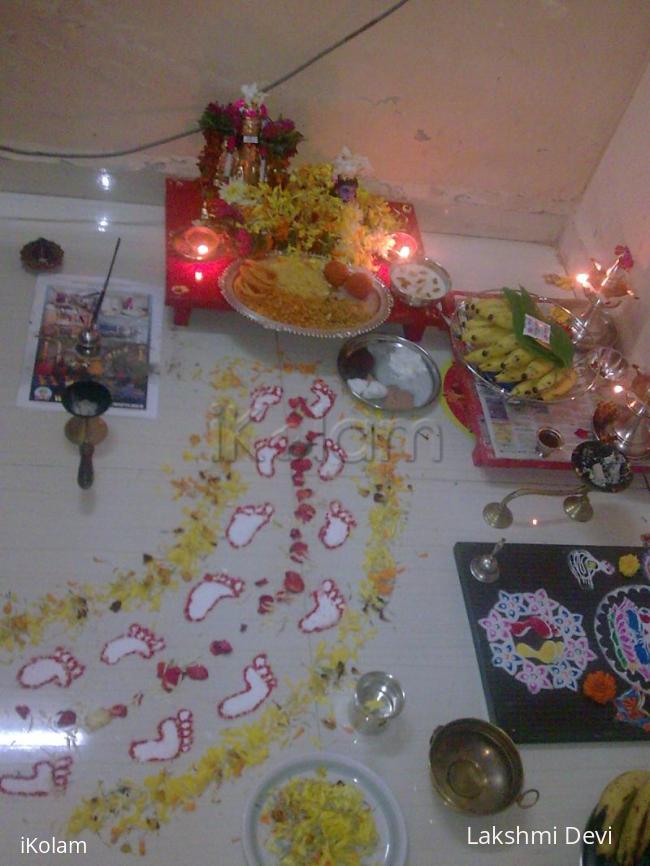 Rangoli: Janmashtami