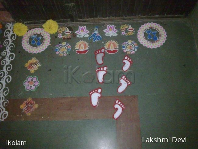 Rangoli: Janmashtami