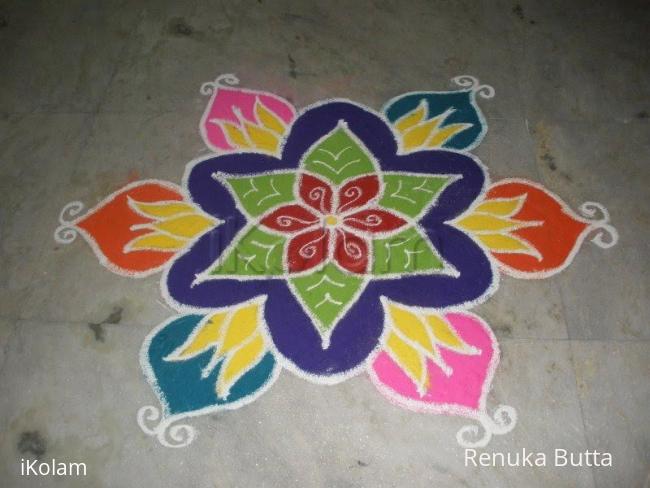 Rangoli: rangoli for golu contest