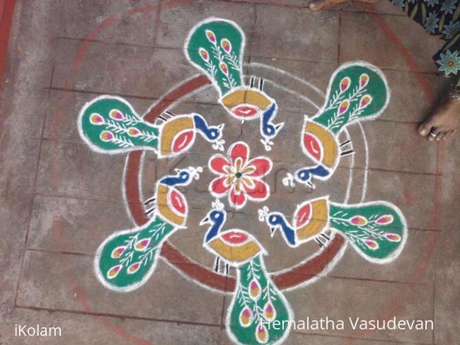 Rangoli: my kolam