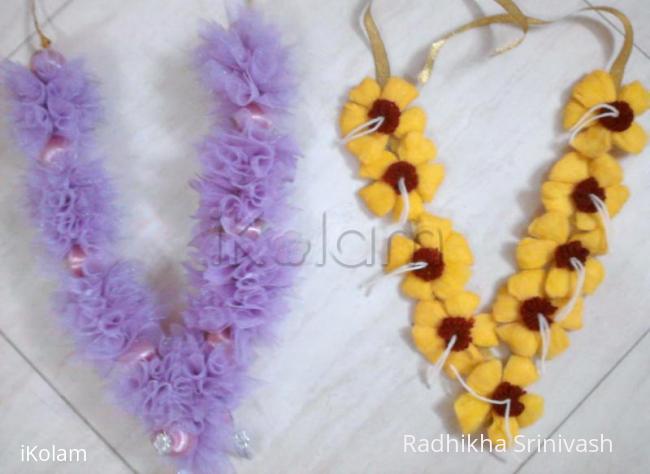 Rangoli: Non floral garlands