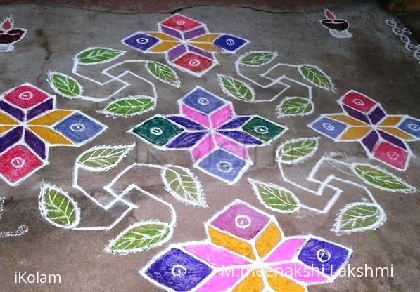 Rangoli: Swastik kolam