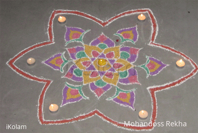 Rangoli: Karthigai Rangoli