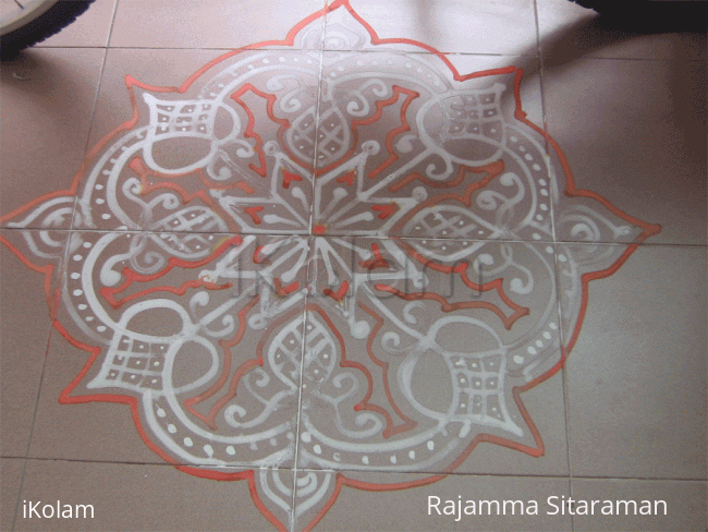 Rangoli: Free hand Rangoli