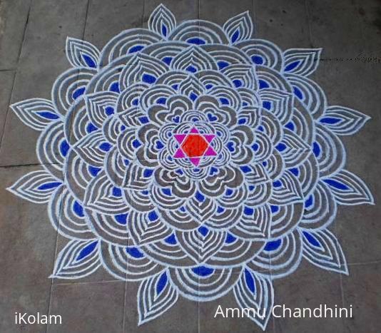 Rangoli: NAVARATHRI DAY-5