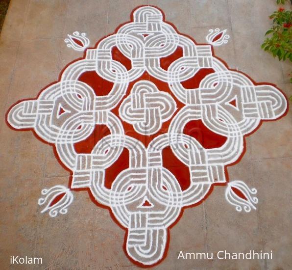 Rangoli: AADI SEVVAI KOLAM