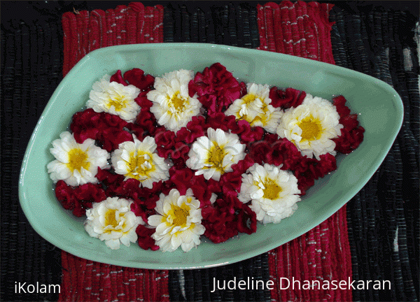 Rangoli: Poo Kolam