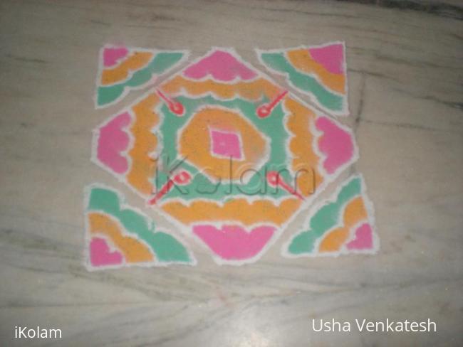 Rangoli: 10 by10 rangoli