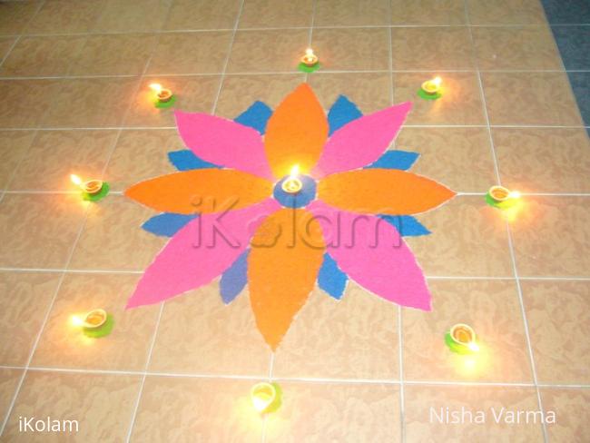 Rangoli: deepavali-2010