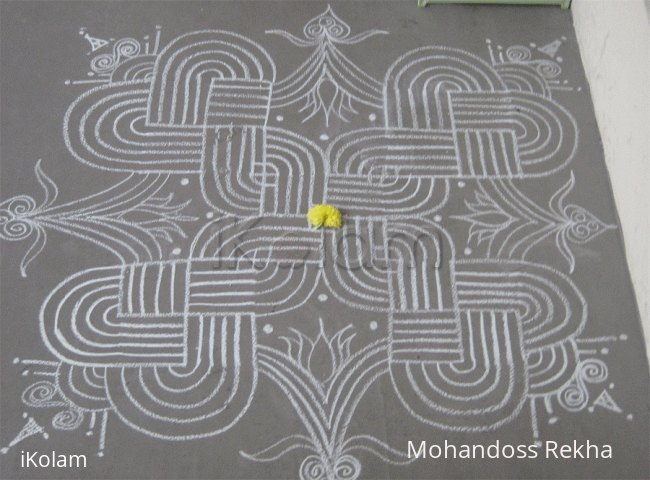 Rangoli: Simple Kolam