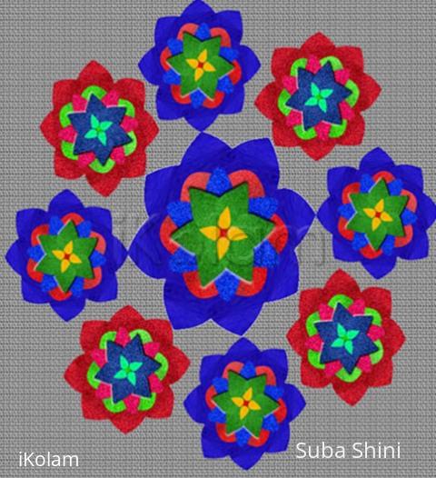 Rangoli: free hand design