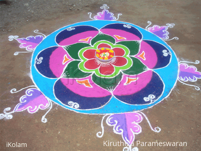 Rangoli: New Year Rangoli - 2009