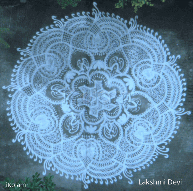 Rangoli: Free hand rangoli