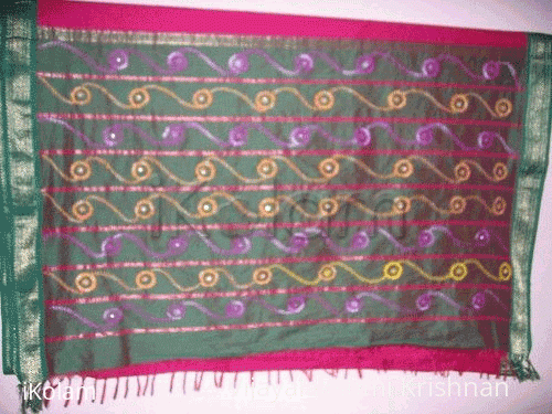 Rangoli: Embroidery design