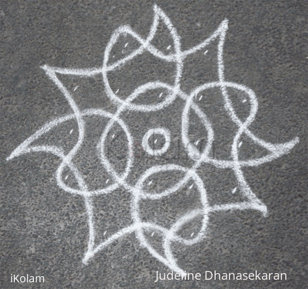 Rangoli: Beginner kolam