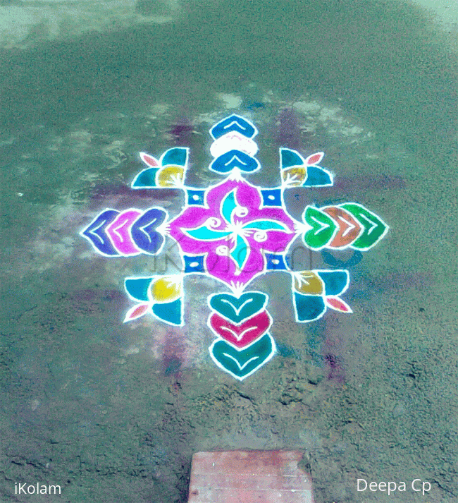 Rangoli: Pongal Kolam - 2