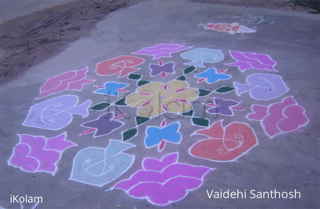 Rangoli: Dotted Kolam