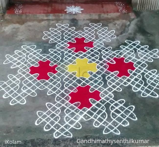 Rangoli: Chikku kolam