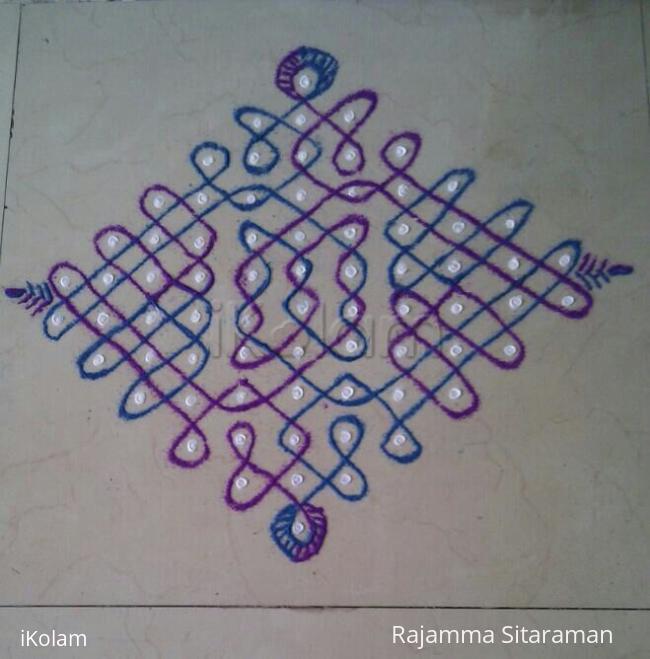 Rangoli: Chikku kolam