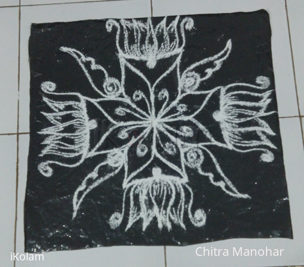 Rangoli: Free hand rangoli