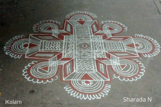 Rangoli: Padi kolam