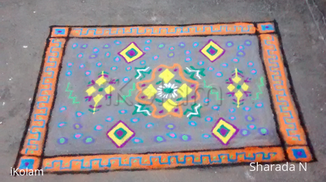 Rangoli: Freehand Margazhi