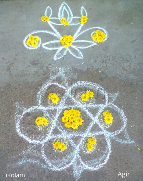 Rangoli: Margazhi Kolam