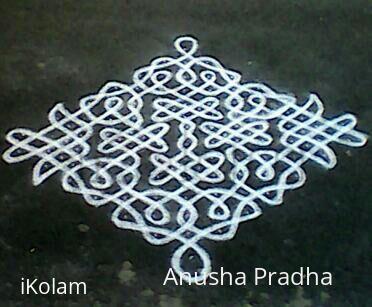 Rangoli: Chikku kolam