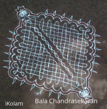 Rangoli: Chikku Kolam