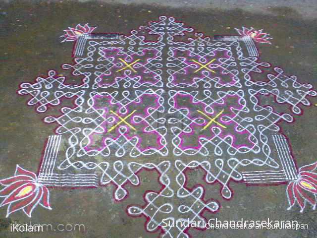 Rangoli: sikku kolam