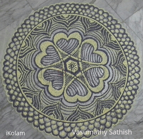 Rangoli: freehand rangoli 