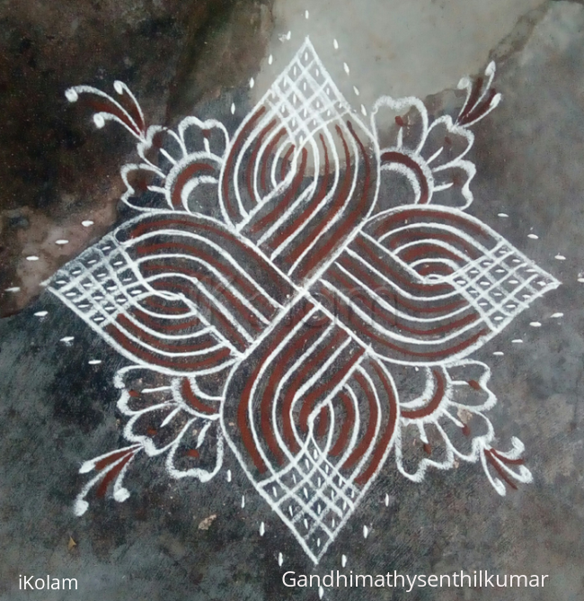 Rangoli: Friday kolam