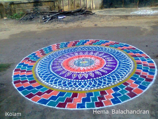 Rangoli: New year kolam