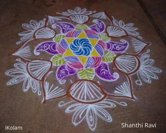 Rangoli: Holi Rangoli