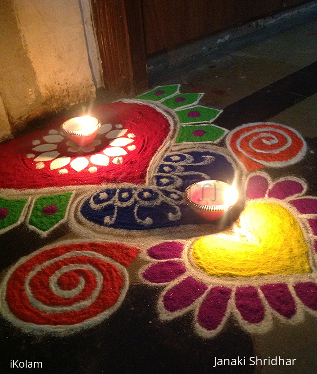 Rangoli: Diwali kolam