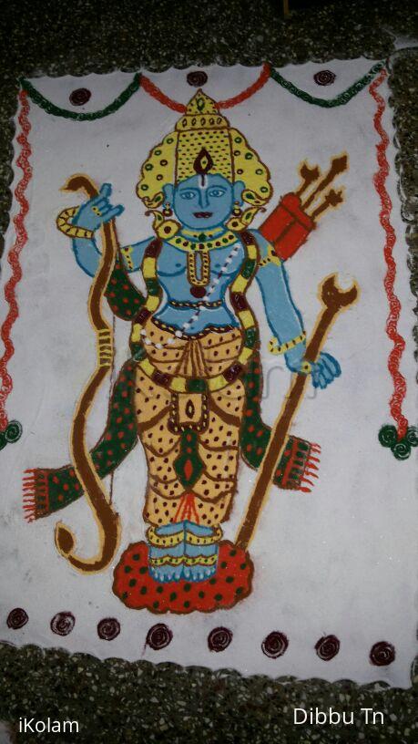 Rangoli: Sri Ramanavami