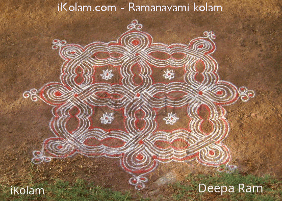 Rangoli: Ramanavami Kolam