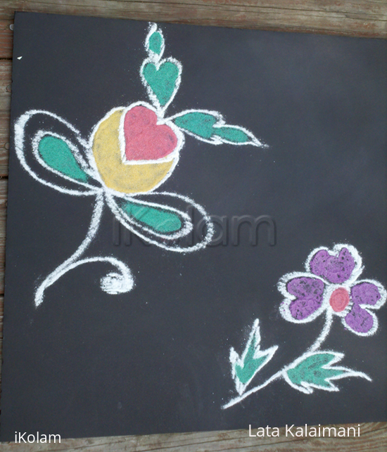 Rangoli: Simple designs