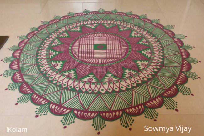 Rangoli: Happy Ugadhi and Gudi Padwa 2015