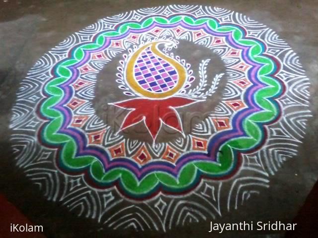 Rangoli: Marghazhi -15 Happy New Year