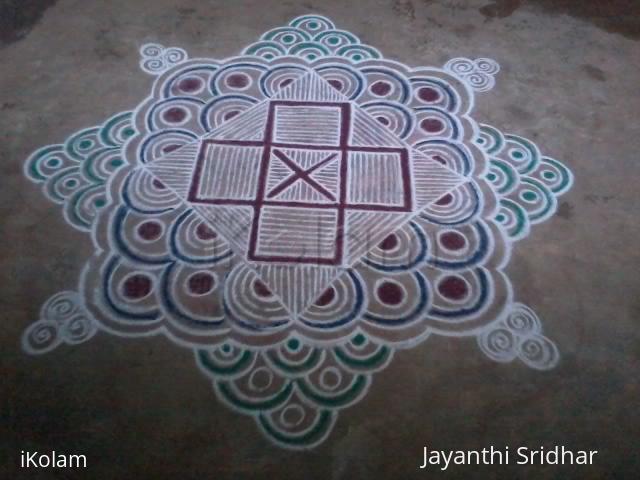 Rangoli: Freehand kolam